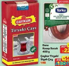 ÇAYKUR TİRYAKİ SİYAH ÇAY 1 KG
